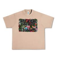 Burro just a girl who loves christmas Urban Heavy Tee - AdoDesignShop