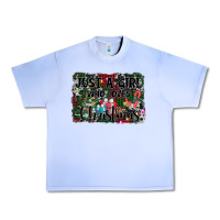 Grape Ice just a girl who loves christmas Urban Heavy Tee - AdoDesignShop