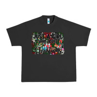Pigment Black just a girl who loves christmas Urban Heavy Tee - AdoDesignShop