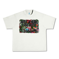 Pistachio just a girl who loves christmas Urban Heavy Tee - AdoDesignShop