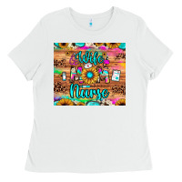 White wife mom nurse Ladies Tee - JahusDesignShop