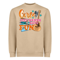 Mushroom girls just wanna have fun Heavyweight Sweatshirt - NancyCooperArtShop
