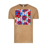 Vintage Camel patriotic roses Vintage Tee - BundleAndBundleShop