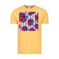 Vintage Mustard patriotic roses Vintage Tee - BundleAndBundleShop