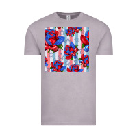 Vintage Zinc patriotic roses Vintage Tee - BundleAndBundleShop