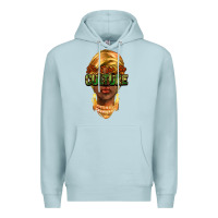 Blue Mist do it for the culture Premium Hoodie - NancyCooperArtShop