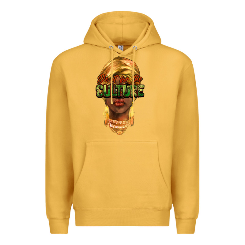 Do It For The Culture Premium Hoodie by NancyCooperArtShop | Teevron