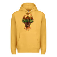 Mustard do it for the culture Premium Hoodie - NancyCooperArtShop