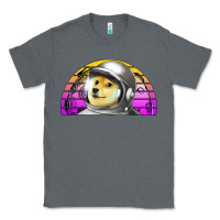 Charcoal Heather dogecoin to the mars Classic Tee - Jasminsmagicworld