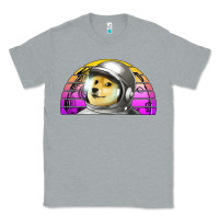 Heather Grey dogecoin to the mars Classic Tee - Jasminsmagicworld