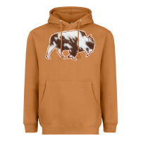 Meerkat Cowhide Bison Silhouette Heavyweight Hoodie - Bettercallsaul