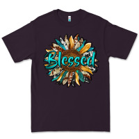 Plum blessed sunflower Premium Tee - RanaPortraitStore