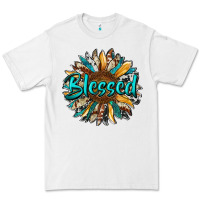 White blessed sunflower Premium Tee - RanaPortraitStore