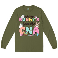 Army Green every bunnys favorite cna Long Sleeve Tee - MaliasSmallBusiness