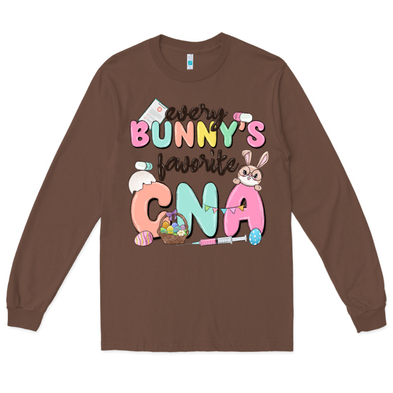 Every Bunnys Favorite Cna Long Sleeve Tee by MaliasSmallBusiness | Teevron