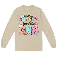 Mushroom every bunnys favorite cna Long Sleeve Tee - MaliasSmallBusiness