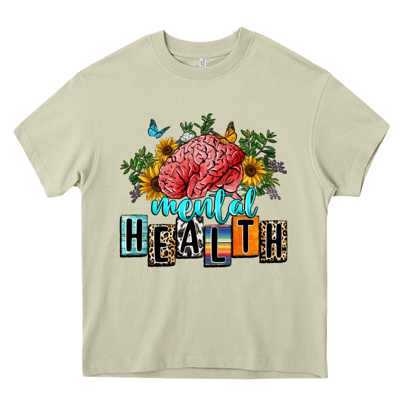 Mental Health Heavy Core Tee by texasbilliewilder | Teevron