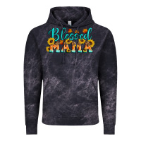 Cloud Black Blessed Mama Vintage Hoodie - Artiststas