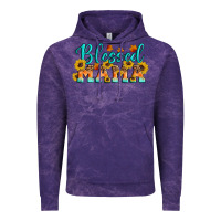 Cloud Purple Blessed Mama Vintage Hoodie - Artiststas