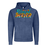 Vintage Denim Blessed Mama Vintage Hoodie - Artiststas