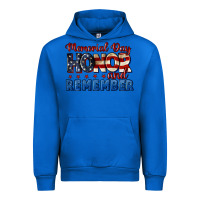 Cobalt Memorial day honor and remember 4th of july Urban Hoodie - CowGirlArtShop