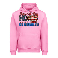 Fuchsia Pink Memorial day honor and remember 4th of july Urban Hoodie - CowGirlArtShop