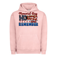 Pigment Salmon Memorial day honor and remember 4th of july Urban Hoodie - CowGirlArtShop