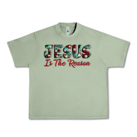 Oil Green jesus is the reason Urban Heavy Tee - AdoDesignShop