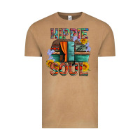 Vintage Camel hippie soul with caravan and flowers Vintage Tee - Artiststas