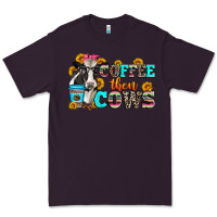 Plum coffee then cows Premium Tee - Zillion Design Studio