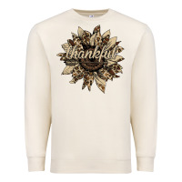 Sandshell Thankful Sunflower Premium Sweatshirt - Bettercallsaul