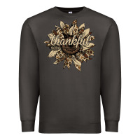 Smoke Thankful Sunflower Premium Sweatshirt - Bettercallsaul
