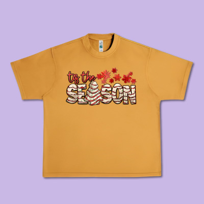 Tis The Season With Christmas Cake Urban Heavy Tee Designed By Adodesignshop