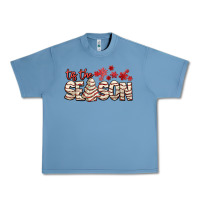 Pebble Blue tis the season with christmas cake Urban Heavy Tee - AdoDesignShop