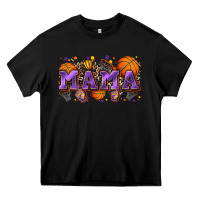 Black mama basketball Heavy Core Tee - Zillion Design Studio