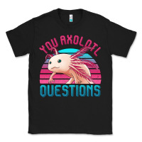 Black you axolotl questions 80's retro sunset Classic Tee - Jasminsmagicworld