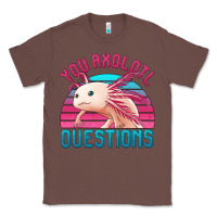 Chestnut you axolotl questions 80's retro sunset Classic Tee - Jasminsmagicworld