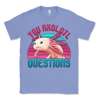 Colony Blue you axolotl questions 80's retro sunset Classic Tee - Jasminsmagicworld