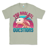 Matcha you axolotl questions 80's retro sunset Classic Tee - Jasminsmagicworld