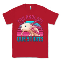 Red you axolotl questions 80's retro sunset Classic Tee - Jasminsmagicworld