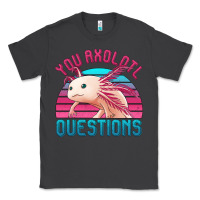Smoke you axolotl questions 80's retro sunset Classic Tee - Jasminsmagicworld