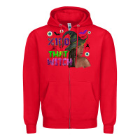 Red 100 that witch Zipper Hoodie - NancyCooperArtShop