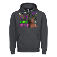 Smoke 100 that witch Zipper Hoodie - NancyCooperArtShop