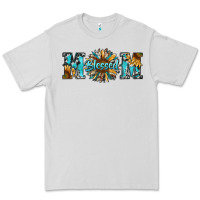 Dove Grey blessed mom Premium Tee - RanaPortraitStore