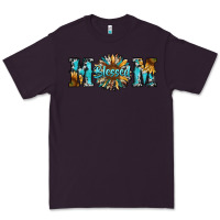Plum blessed mom Premium Tee - RanaPortraitStore