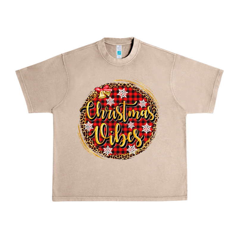 Christmas Vibes Urban Heavy Tee by AdoDesignShop | Teevron