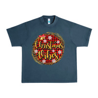 Midnight Navy christmas vibes Urban Heavy Tee - AdoDesignShop