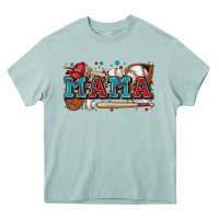 Arona mama baseball Heavy Core Tee - Zillion Design Studio
