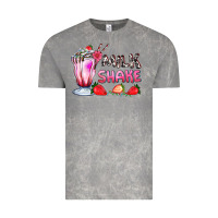 Cloud Rock milkshake with strawberry Vintage Tee - AdoDesignShop