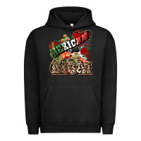 Pigment Black Mexican Mom Mexico Urban Hoodie - HowdyJamesFarm
